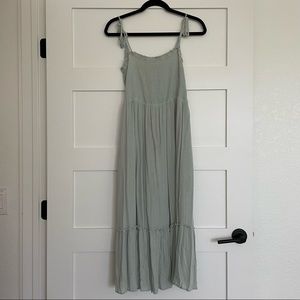 Nordstrom Maxi Dress with shoulder ties
